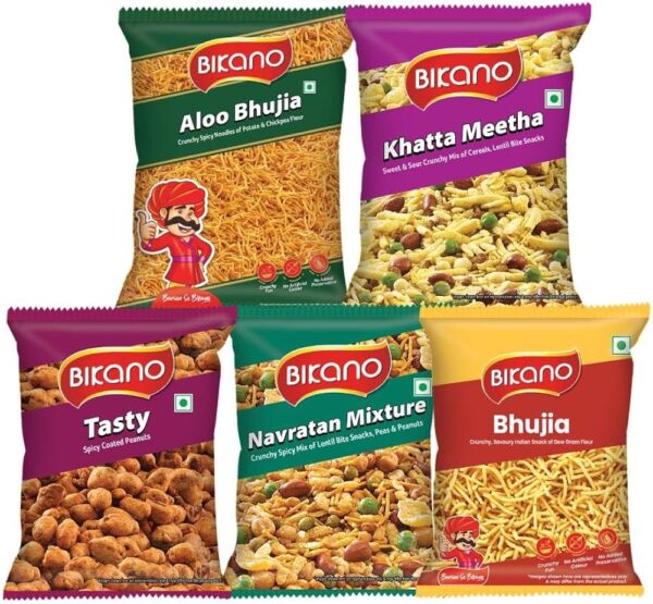 Bikano namkeen combo 5x200g